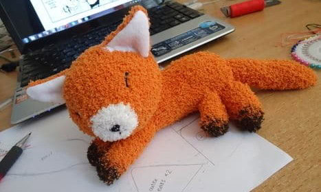 Super-Cute Fox Plushie