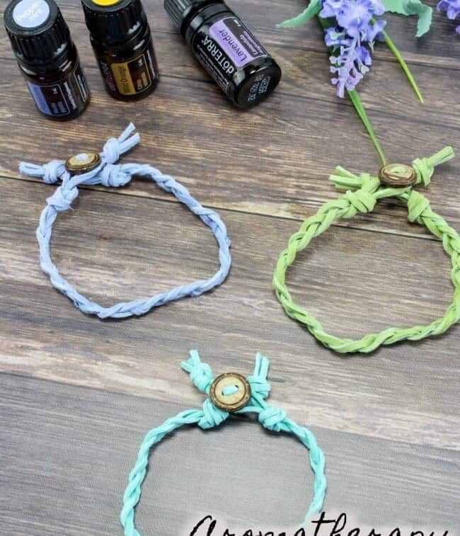 Braided Essential Oil Bracelets