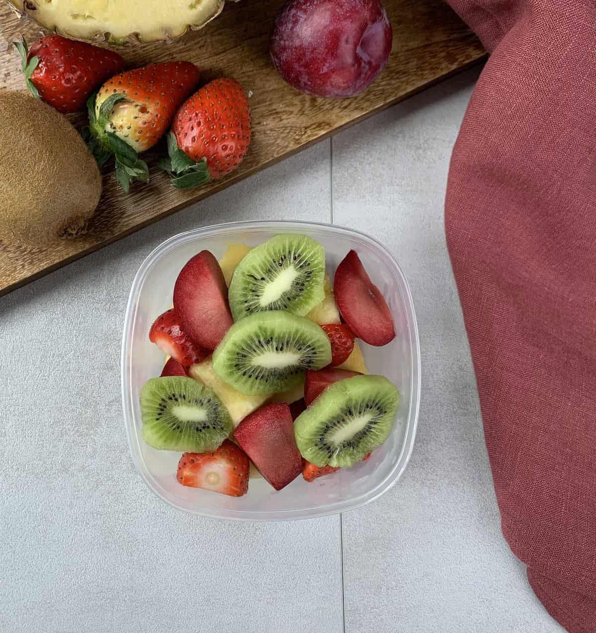 Store Cut Fruits in an Airtight Container