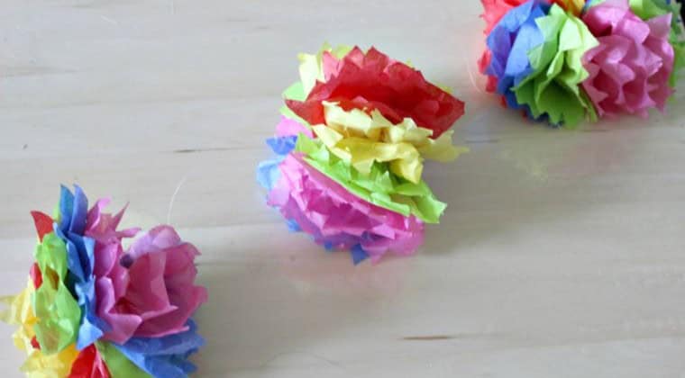 Hanging Tissue Paper Garland