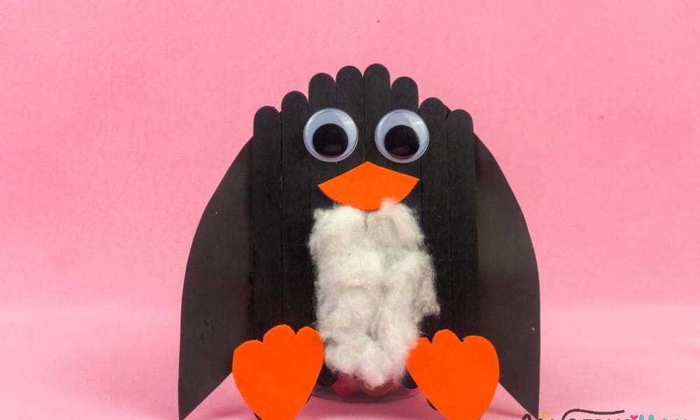 Popsicle Stick Penguin