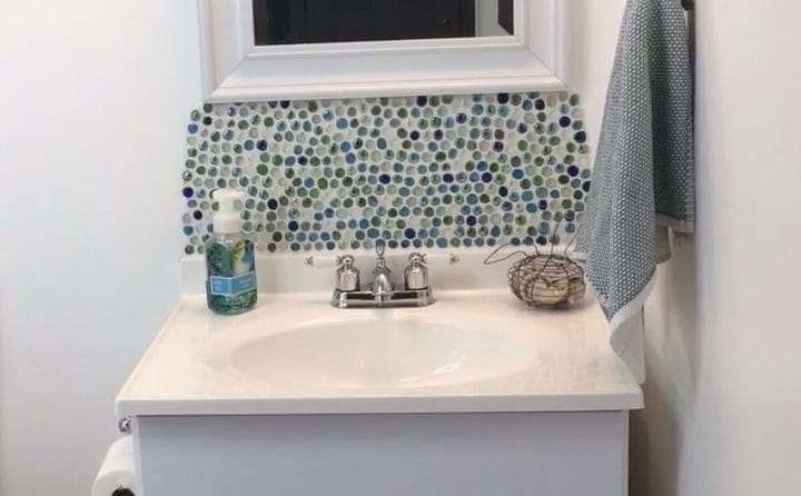 DIY Mosaic Back Splash