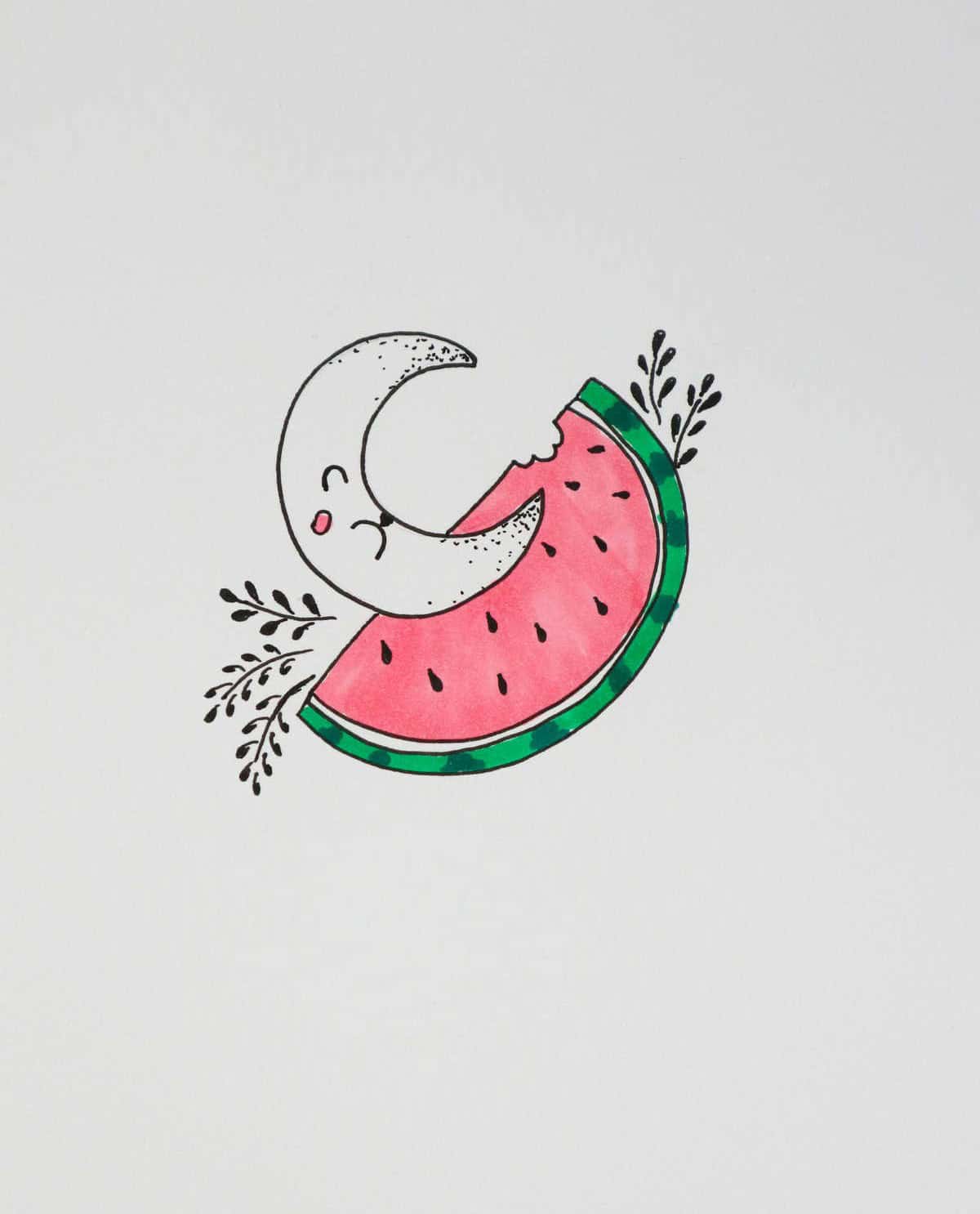 The Moon And The Watermelon