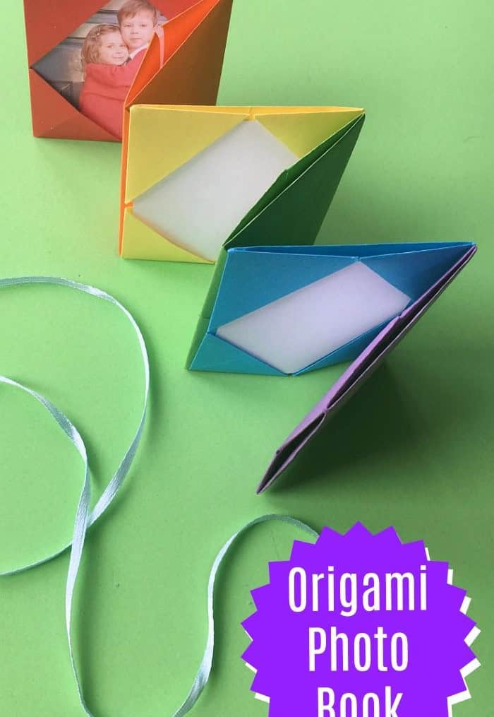 Mini Origami Photo Album