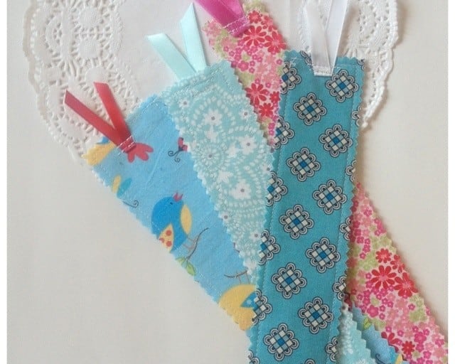 Fabric Strip Bookmark