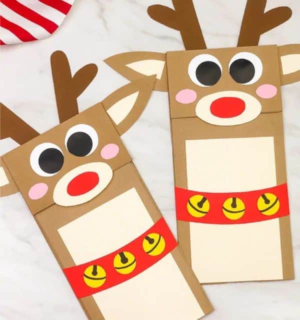 Paper Bag Reindeer