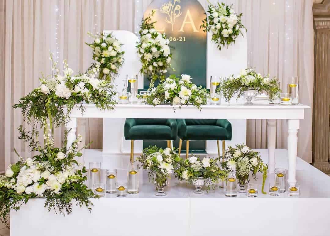 Wedding Table Backdrop