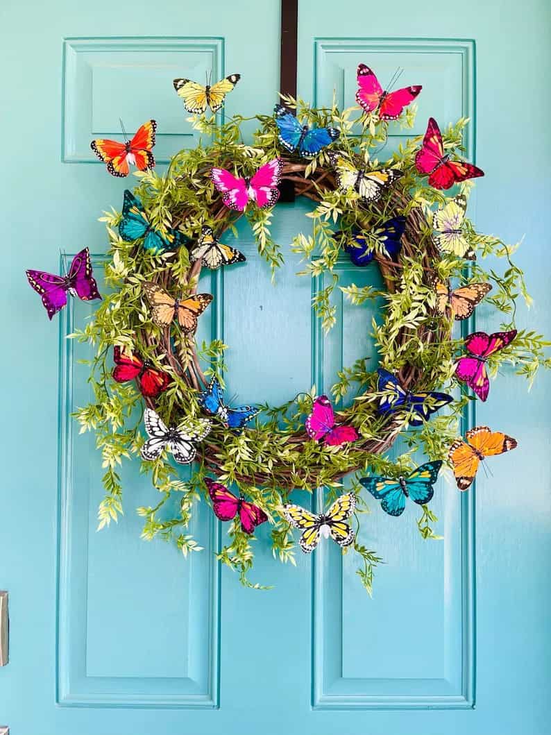 BUTTERFLY WREATH