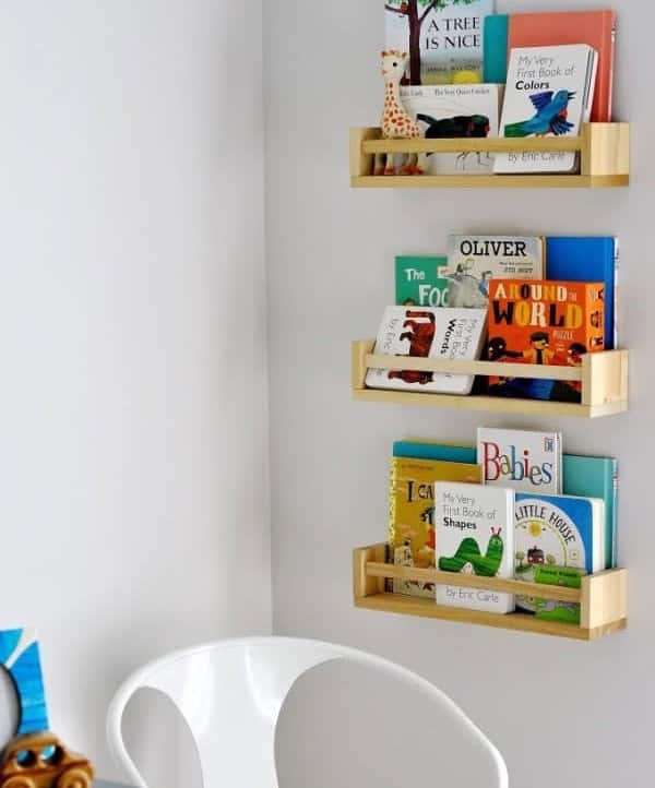 Spice Racks Turned Bookshelves