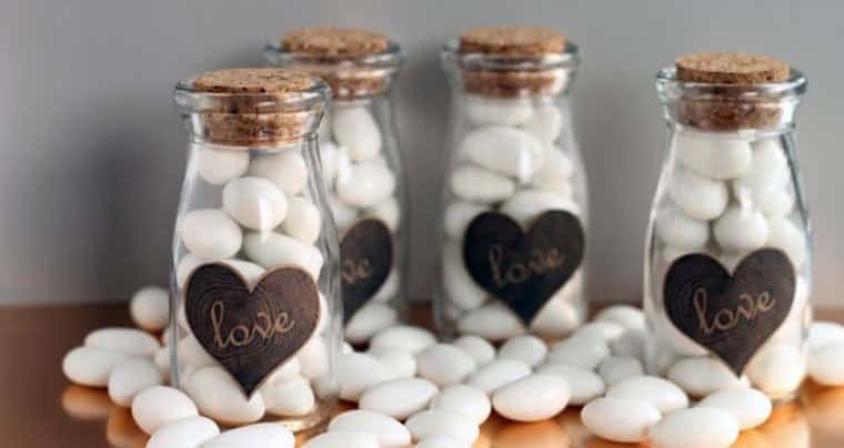 Mini Milk Bottle Wedding Favors