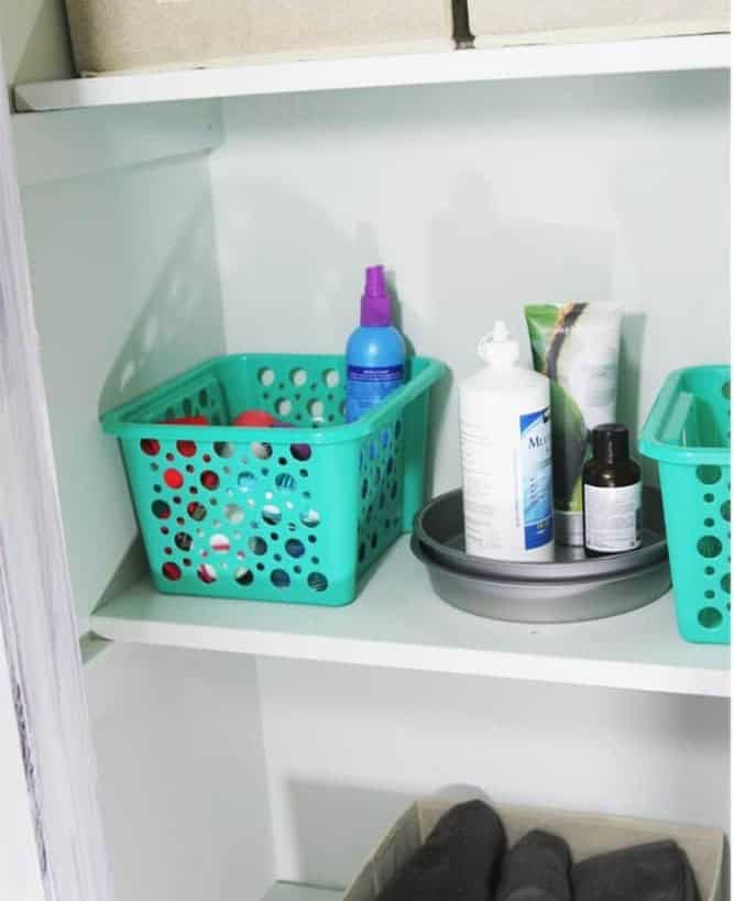 Basket Bathroom Organisation