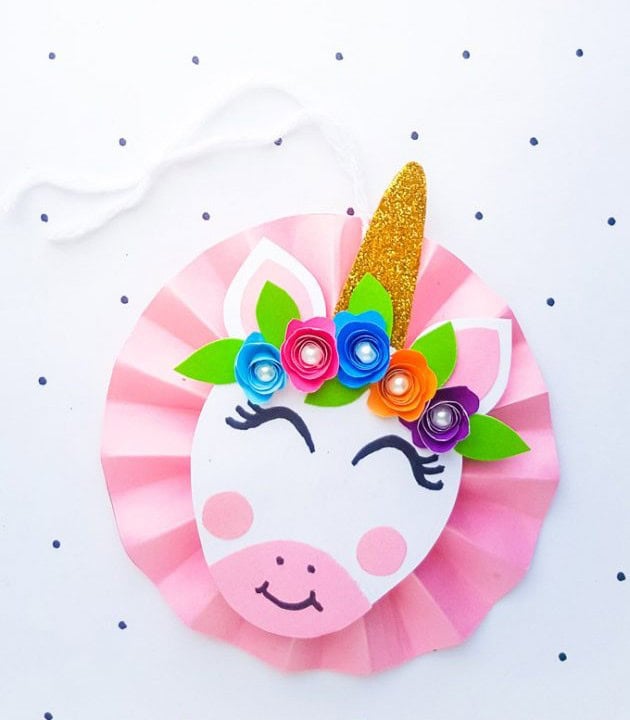 Unicorn Paper Ornament