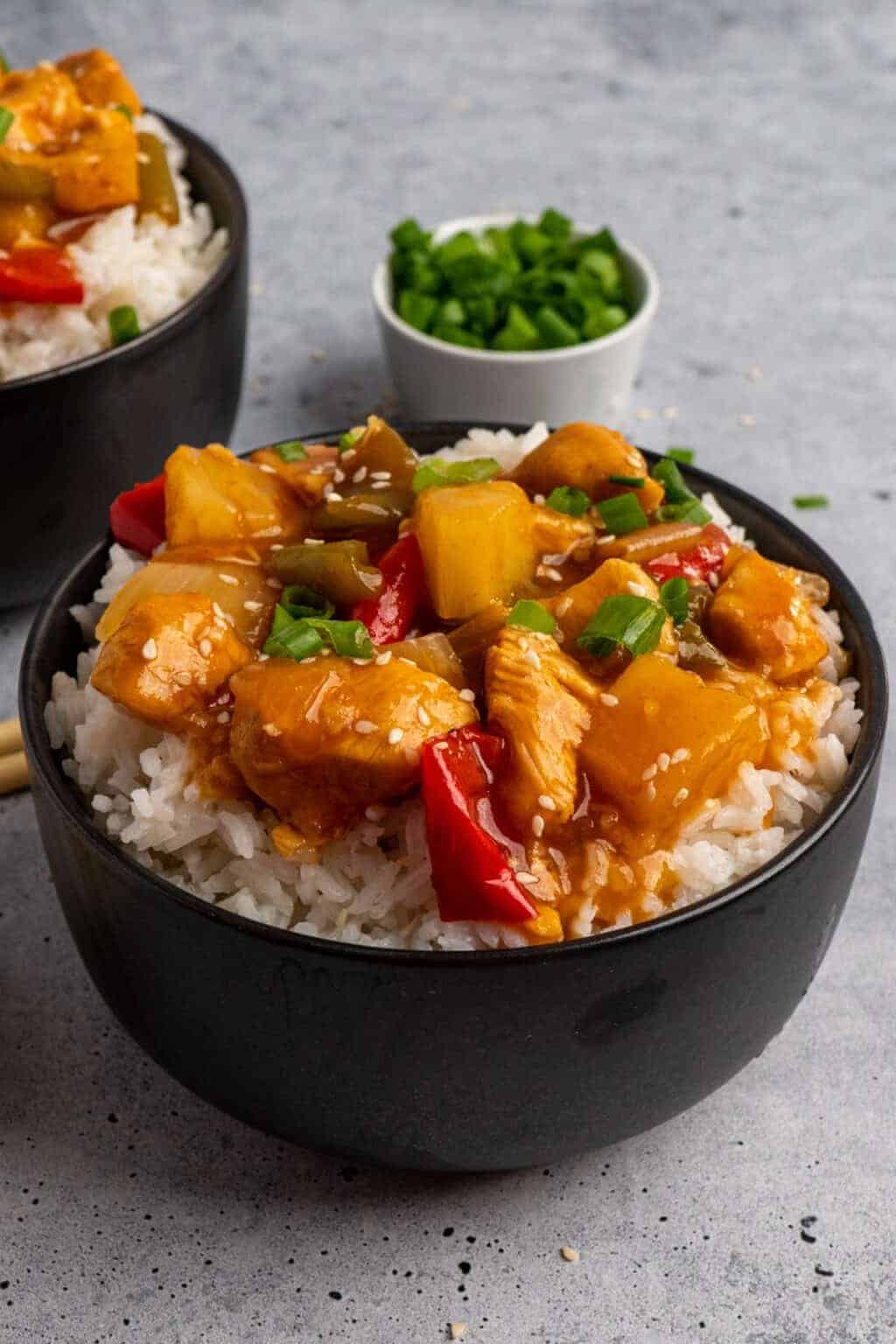 CROCKPOT SWEET AND SOUR CHICKEN