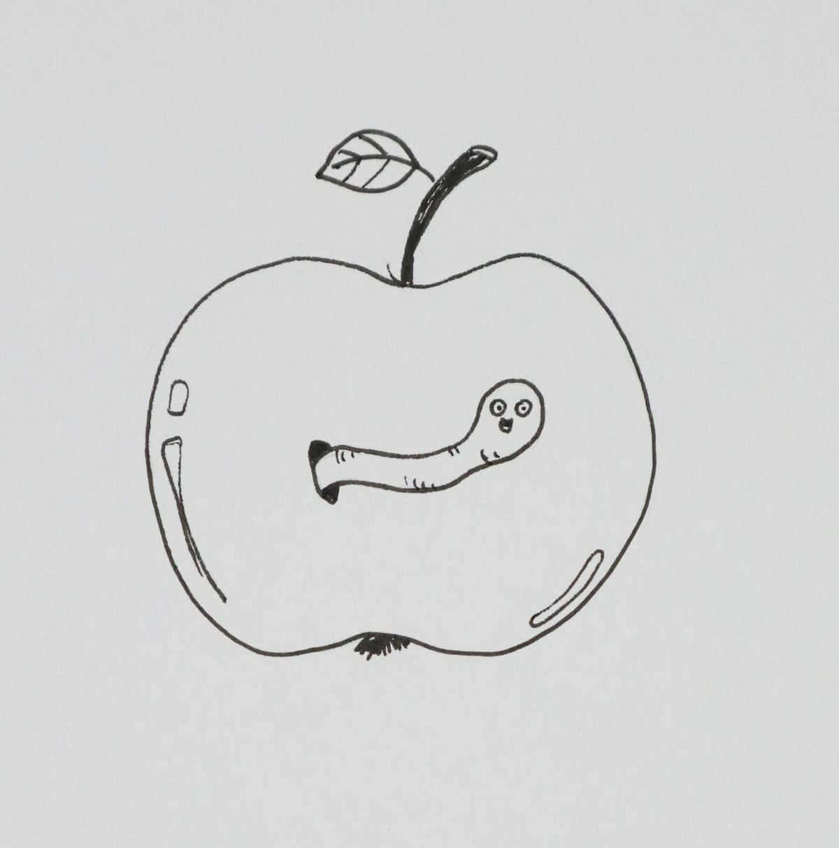 Worm in an Apple