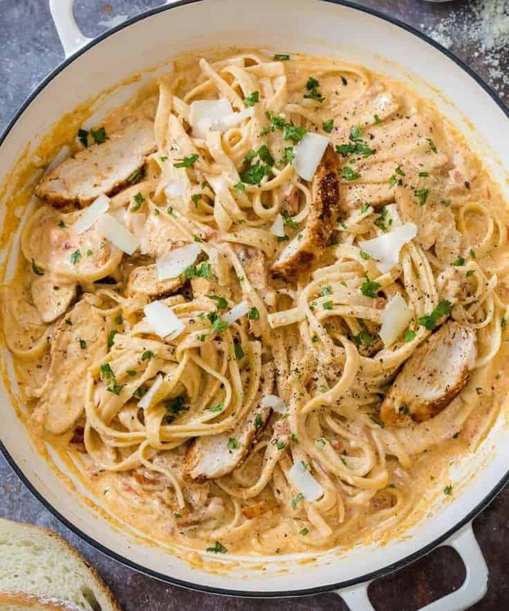 CREAMY CAJUN CHICKEN PASTA