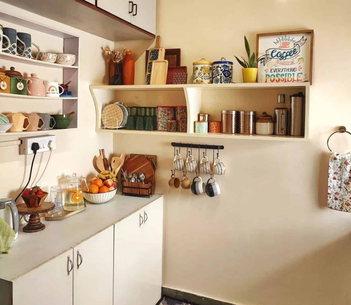 Open Shelves – wall storage