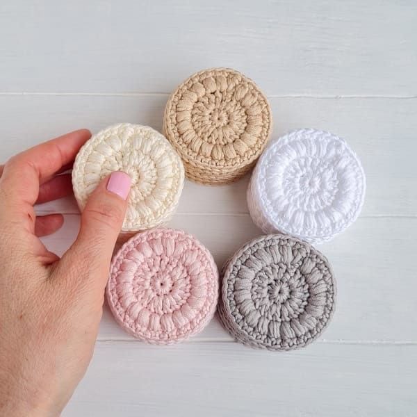 CROCHET FACE SCRUBBIES