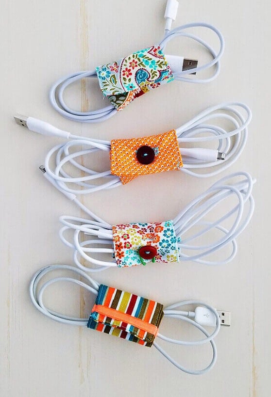 Fabric Cord Holder