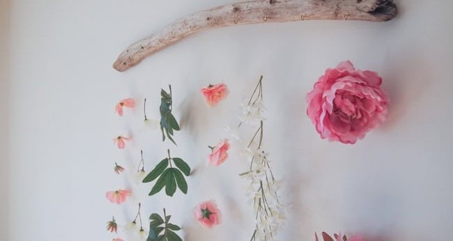 Floating Flowers Wall Decor