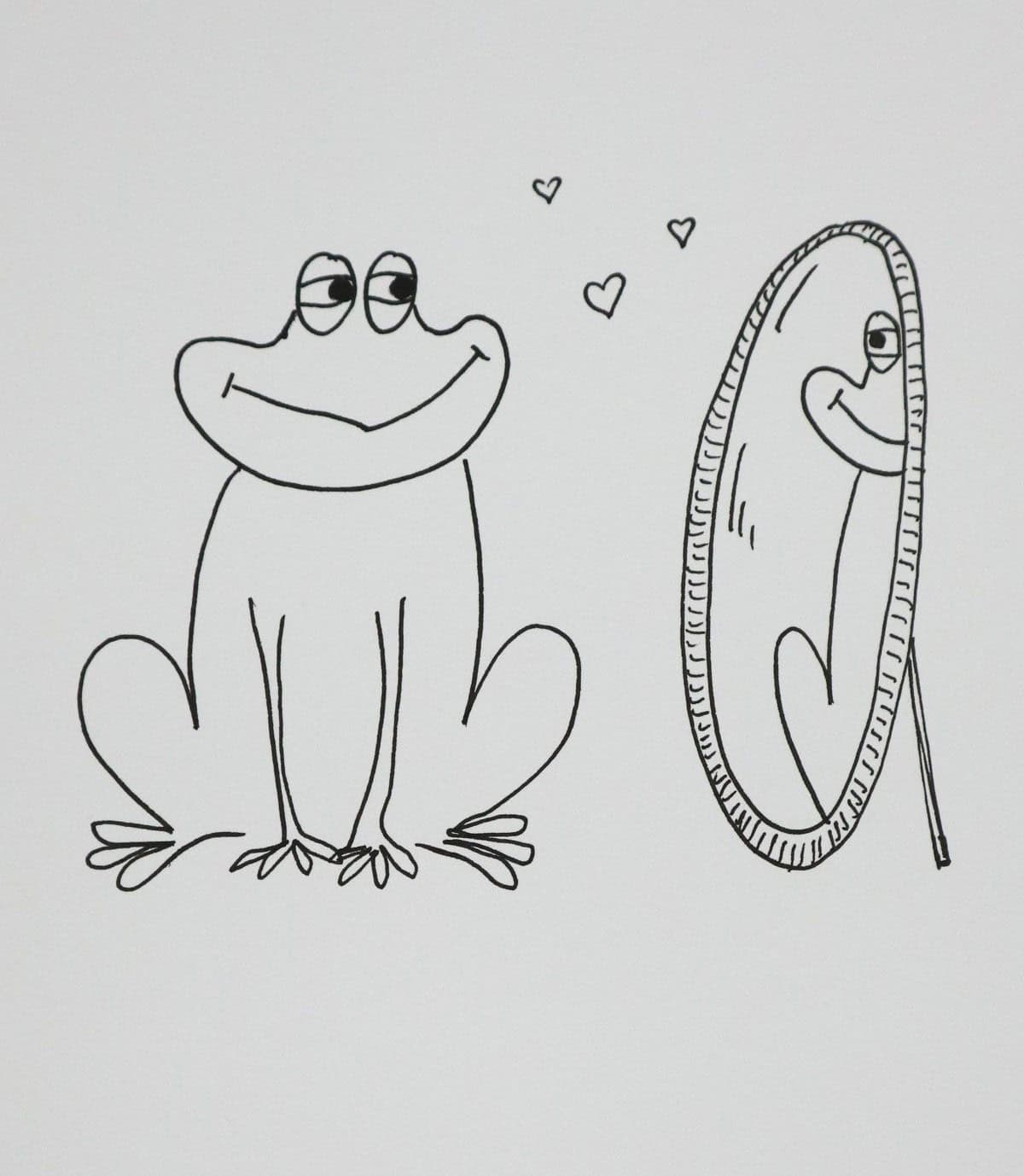 Who’s That Frog in the Mirror?