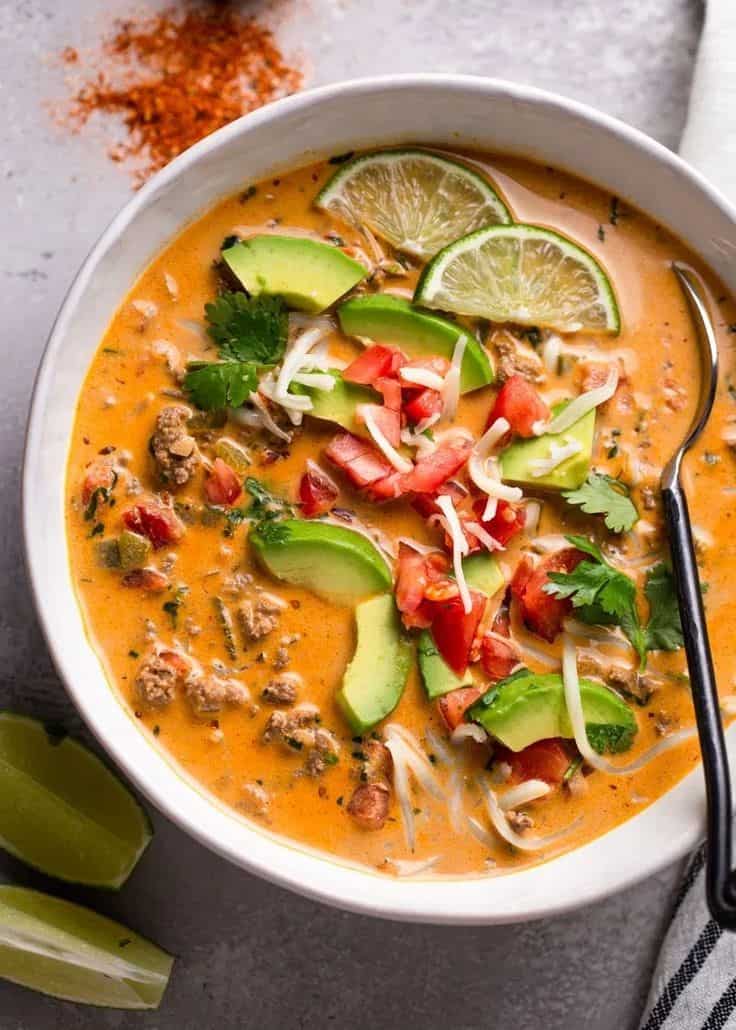 CREAMY TACO SOUP