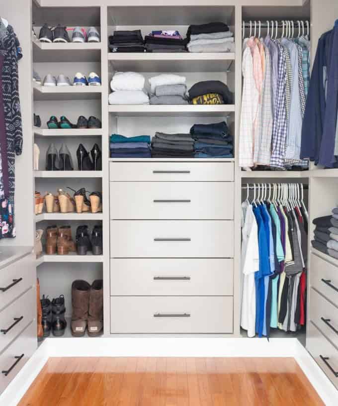 Custom Closet with the IKEA Tarva & Ivar