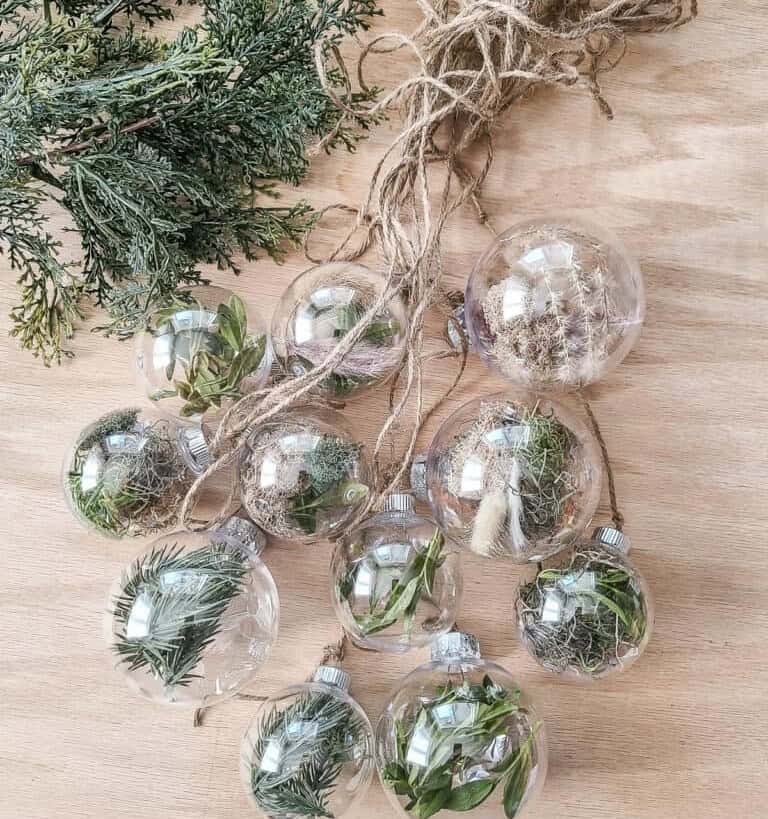 Natural Christmas Ornaments