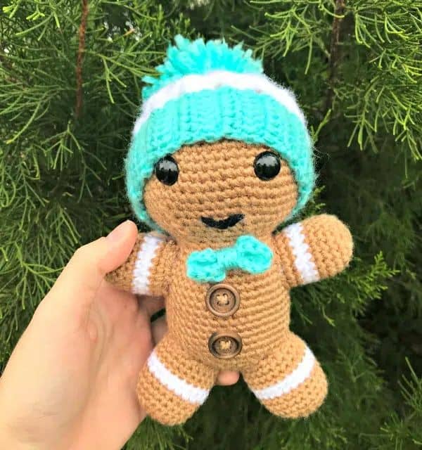 Crocheted Gingerbread Man