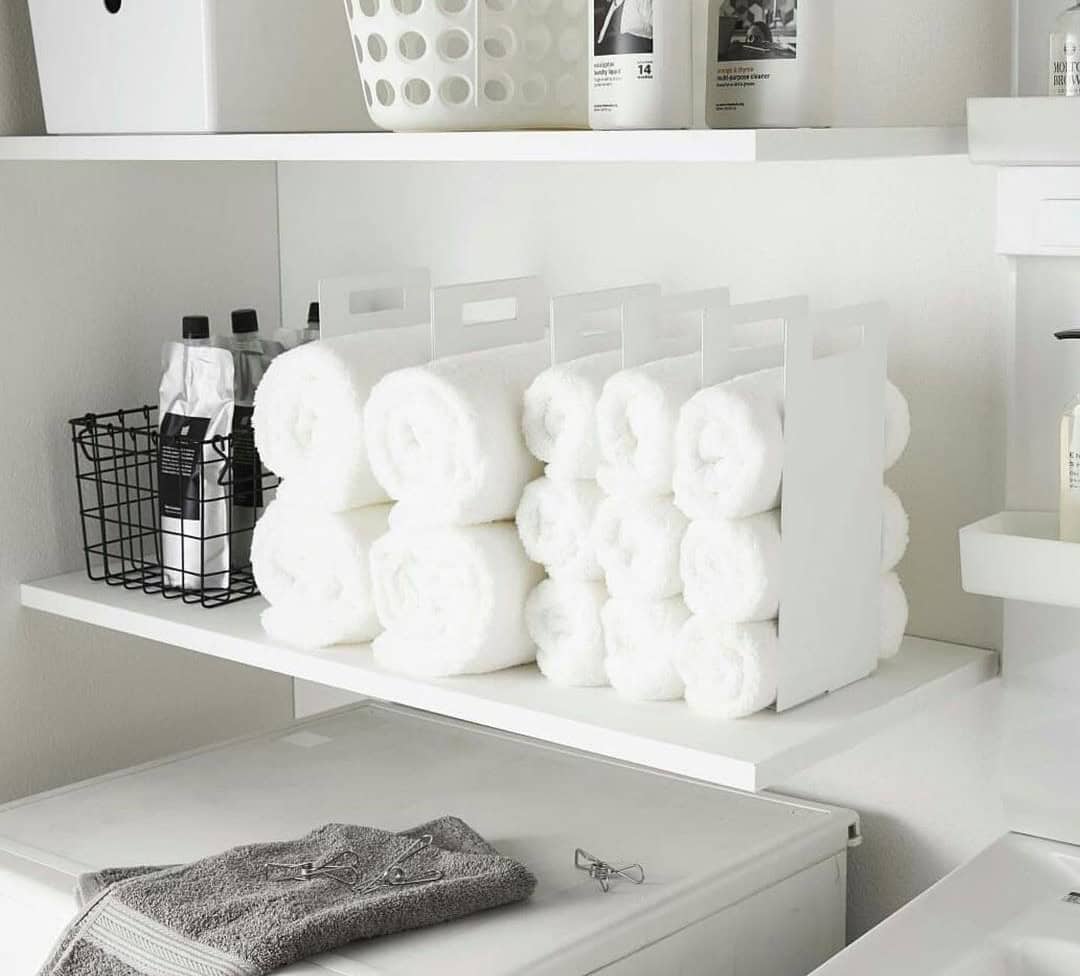 Rolled Towel Stackers