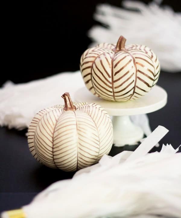 Herringbone Pumpkins