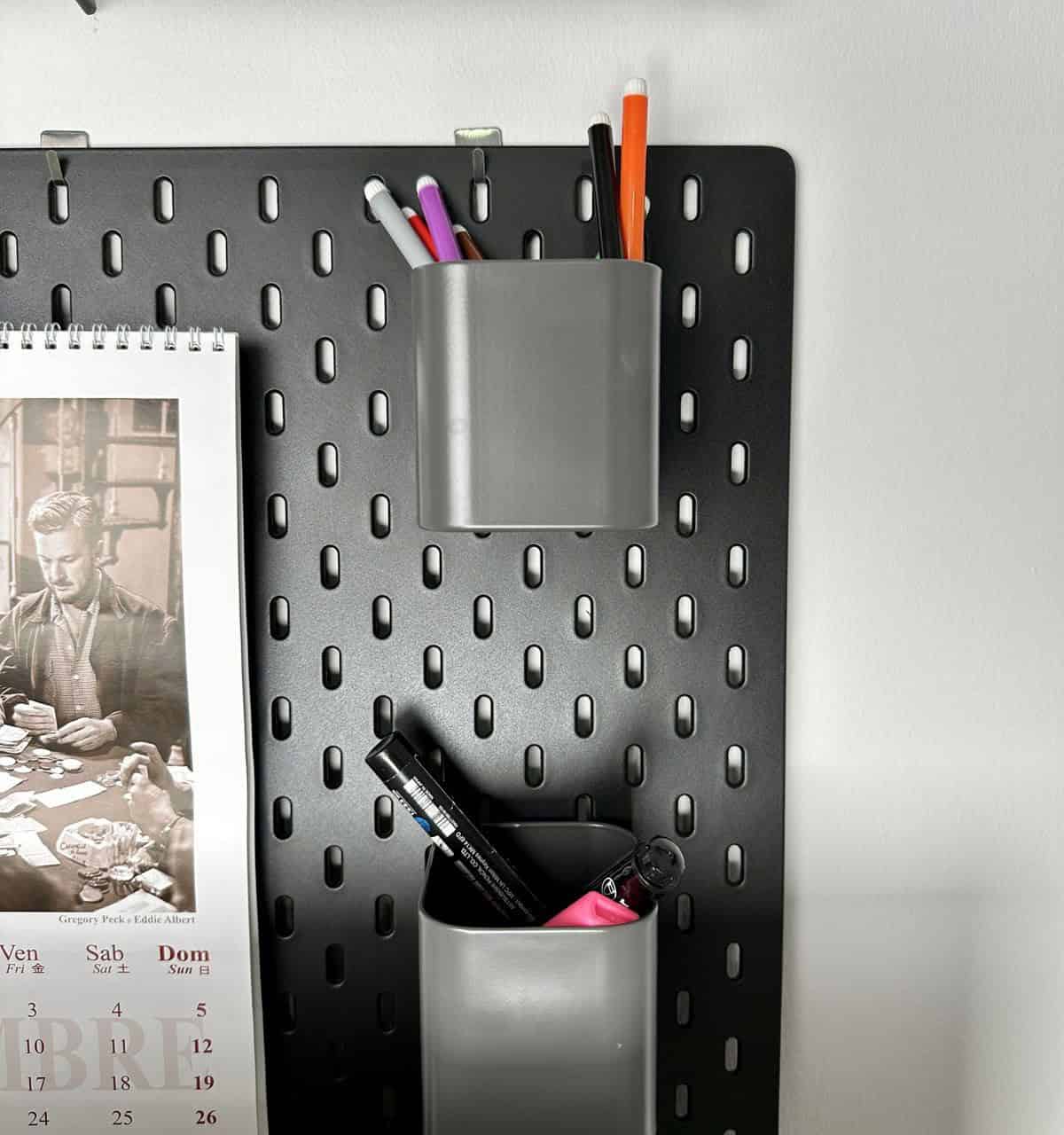 Hang a Pegboard to the Wall for Customizable Storage