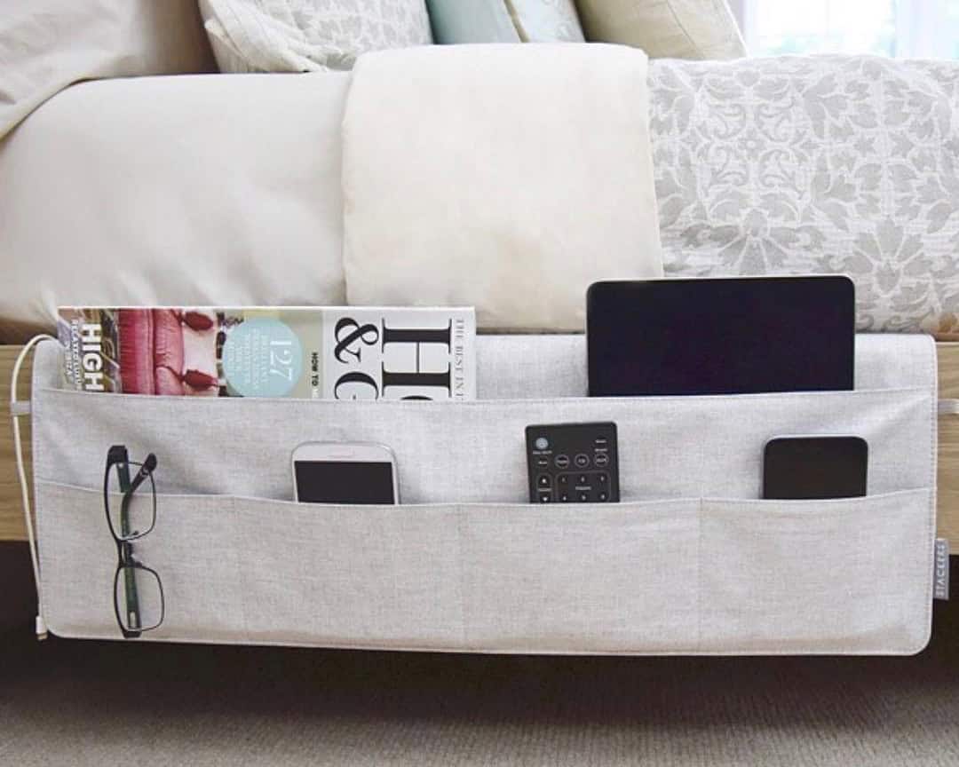 Fabric Bedside Organizer