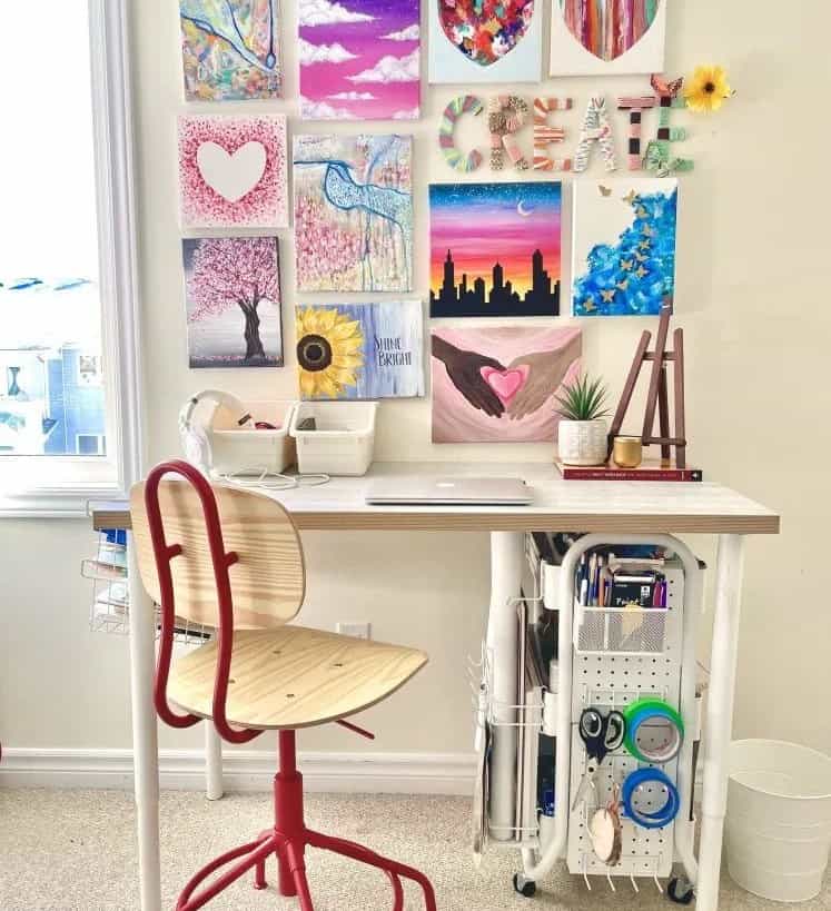 IKEA Craft Table Hack