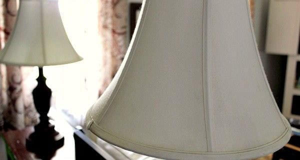 Get Rid of all the Dust on Lampshades with a Lint Roller