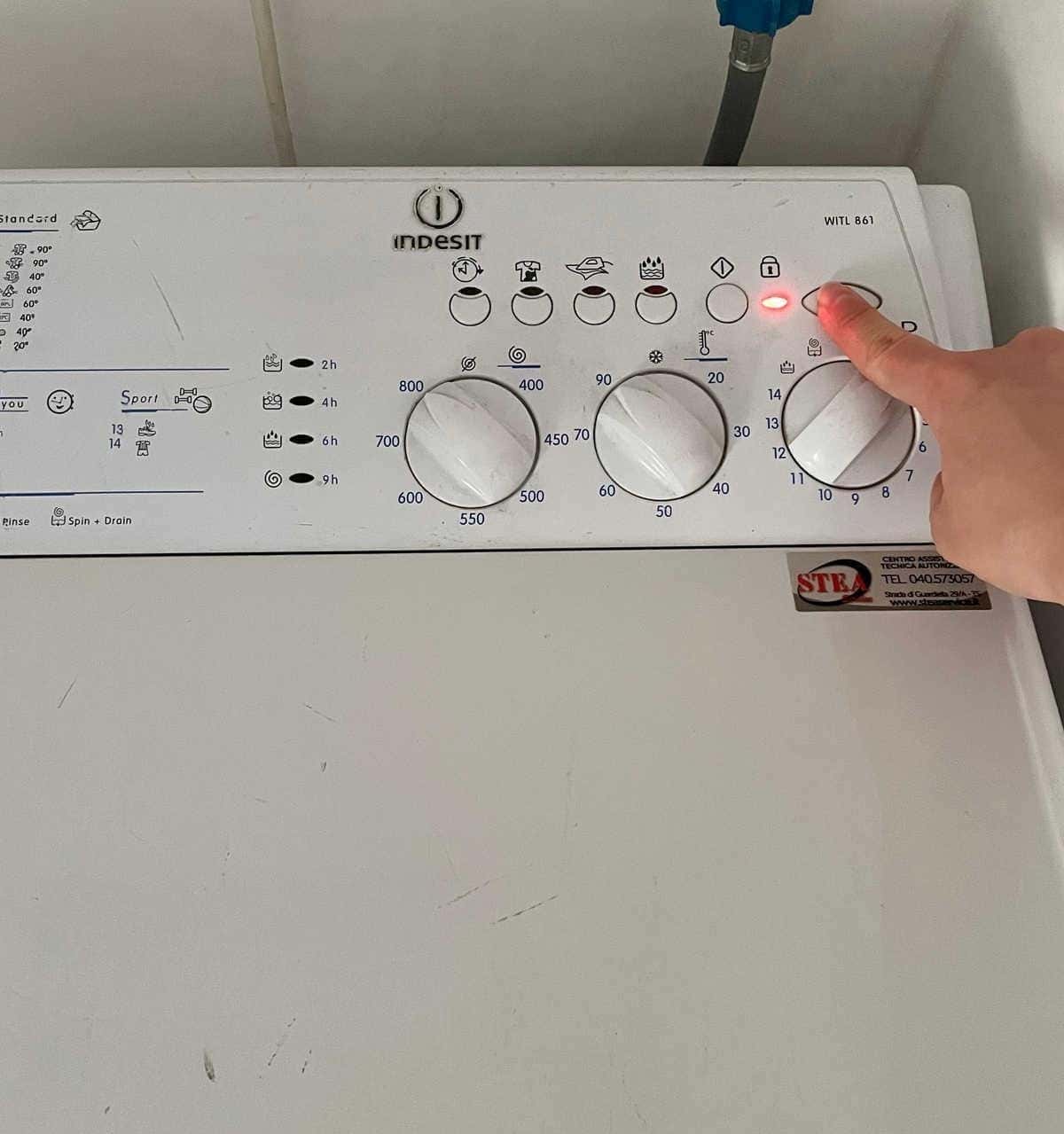 Disinfect Washing Machine