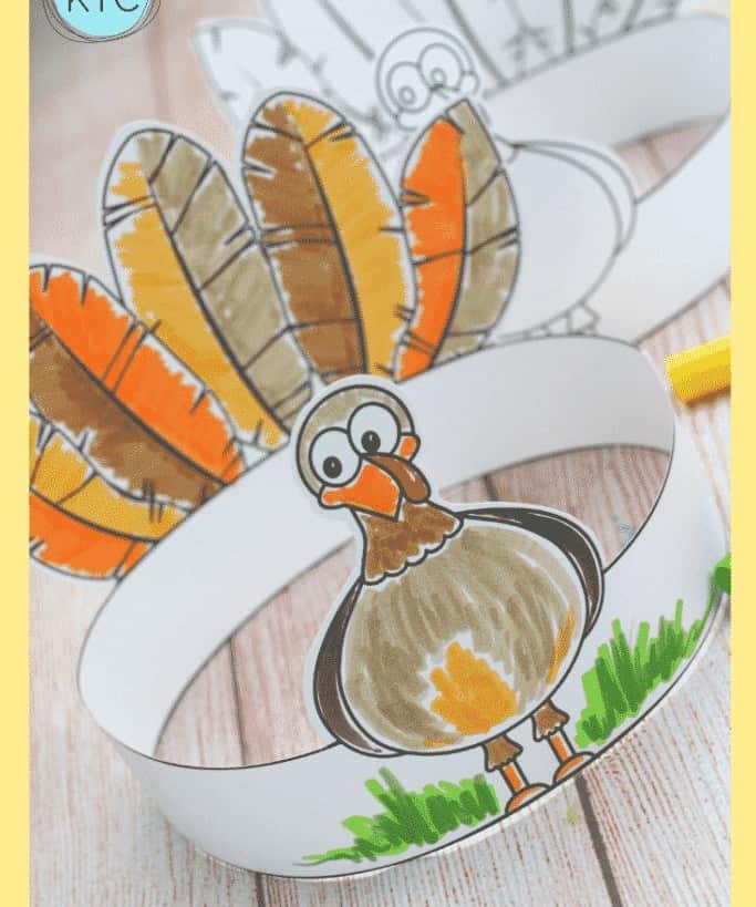 Turkey Headband Printable