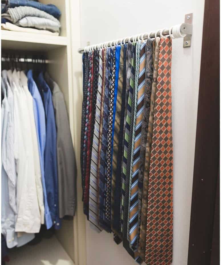 Ikea Hack Tie Organizer