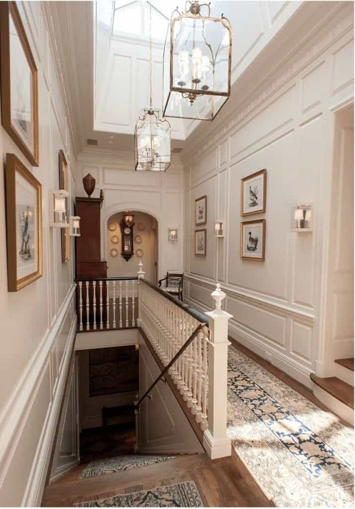 OLD MONEY DECOR HALLWAY