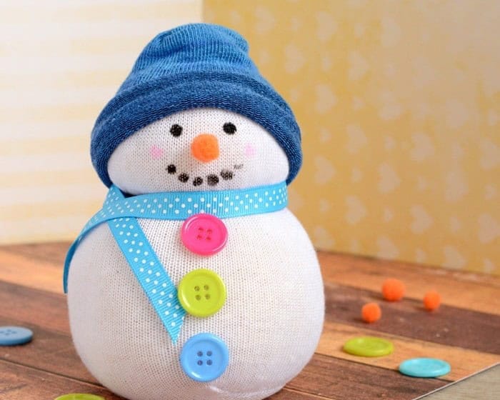 Sock Snowman