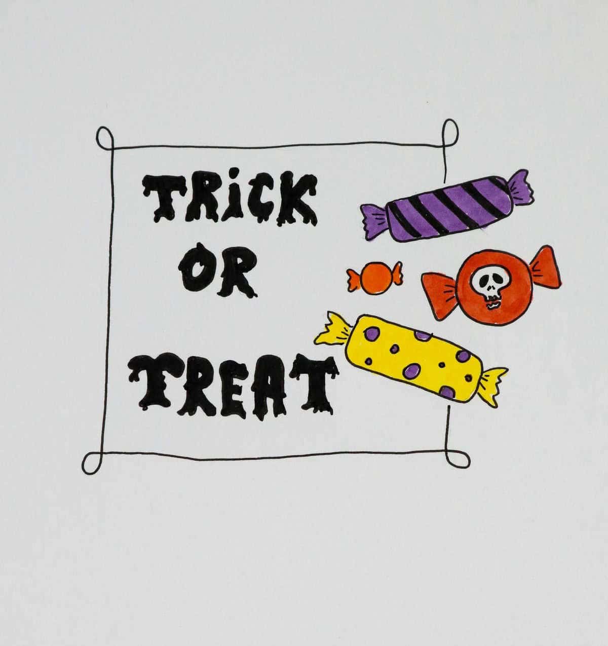 Trick Or Treat Display