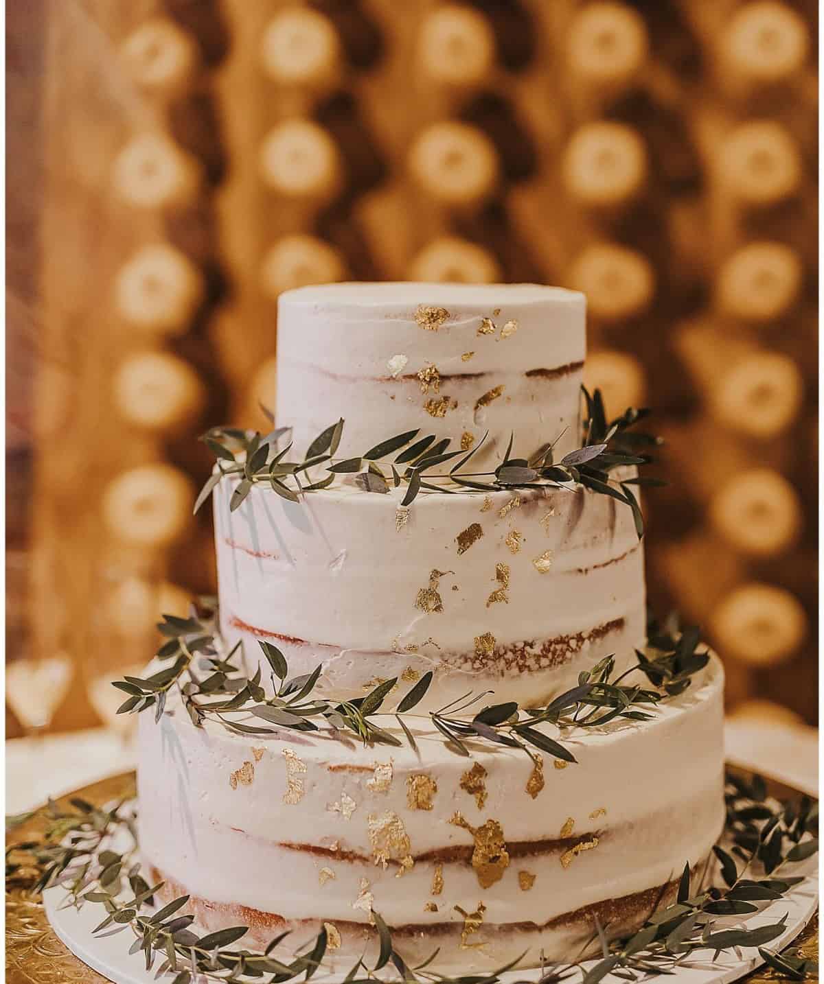 Bohemian Wedding Cake