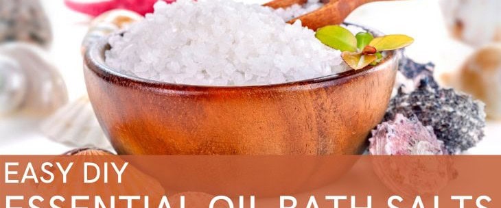 DIY Essential Oil Bath Salts