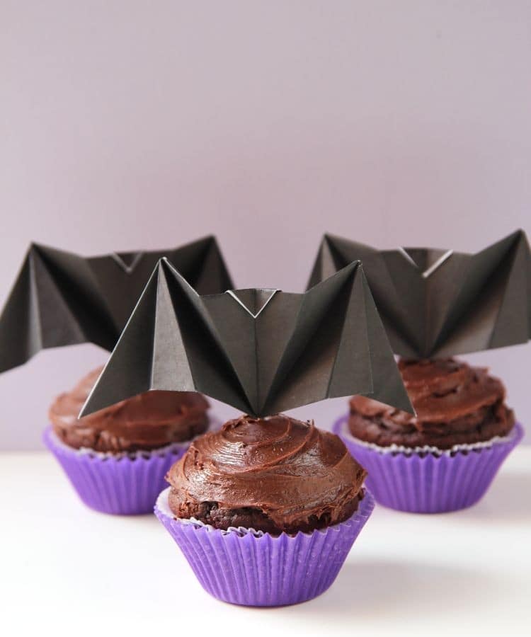 Bat Cupcake Toppers