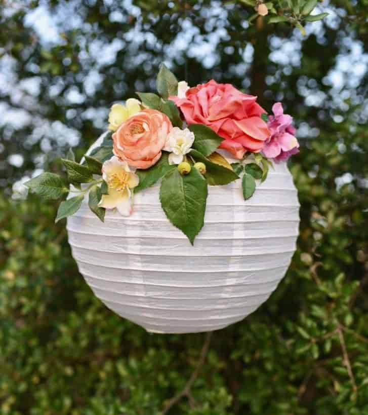 Floral Paper Lanterns