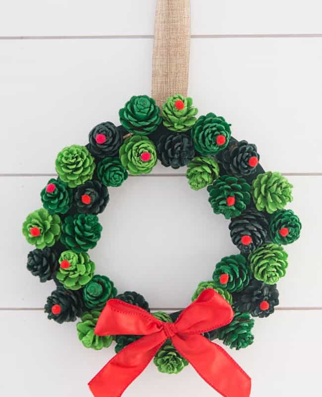 Pine Cone Wreath