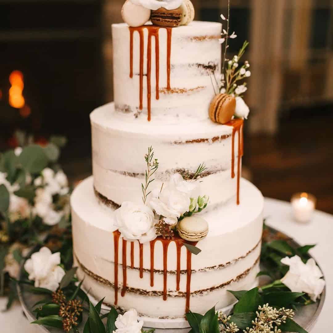 Macaroons On A Wedding