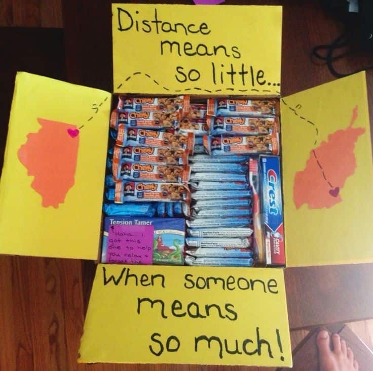 DISTANCE MEANS SO LITTLE CARE PACKAGE