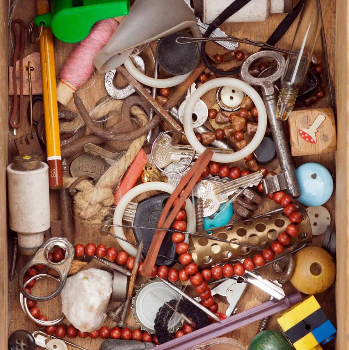 Clean out your junk drawer