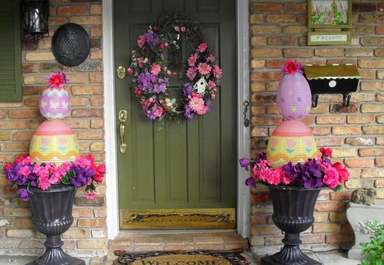 The Ultimate Whimsical Easter Porch