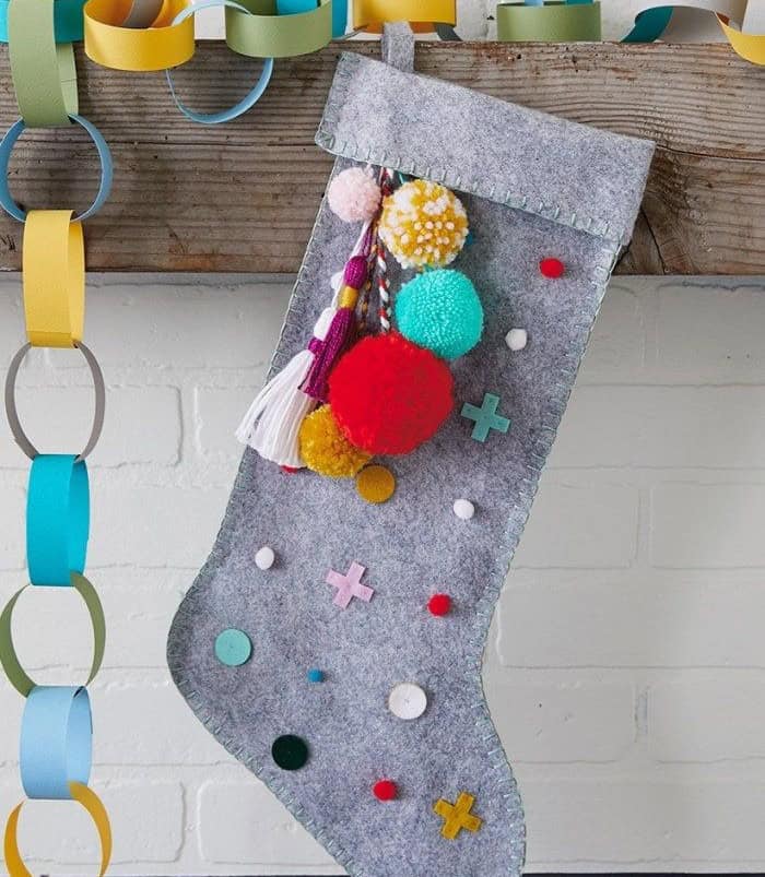 DIY Vintage Felt Stockings